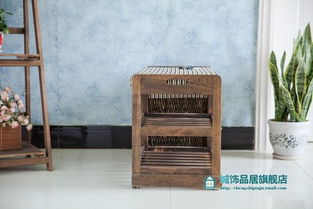 韓式田園換鞋凳鞋柜 居家收納與美觀的完美結(jié)合